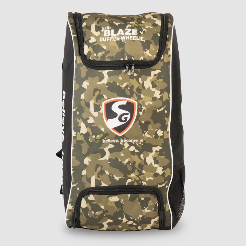 SG Blaze Junior Duffle Wheelie Cricket Kit Bag