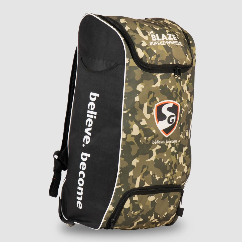SG Blaze Junior Duffle Wheelie Cricket Kit Bag