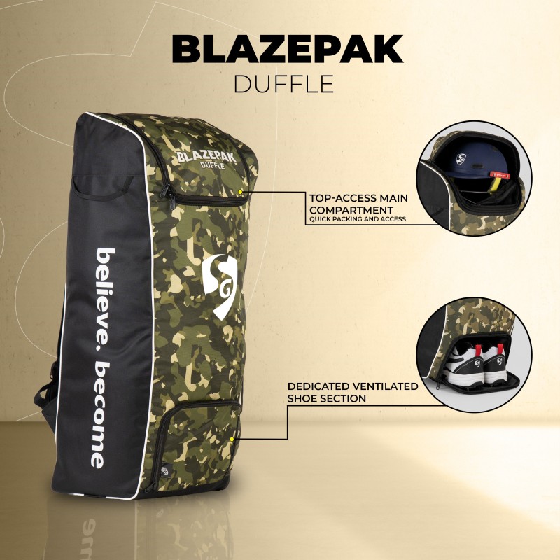 SG Blazepak Duffle Cricket Kit Bag SG Blazepak Duffle Cricket Kit Bag