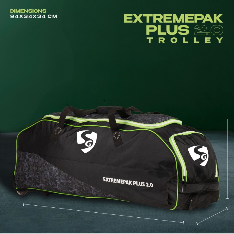SG Extremepak 2.0 Plus Trolly Cricket Kit Bag
