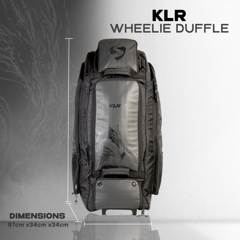 SG KLR Wheelie Duffle Cricket Kit Bag SG KLR Wheelie Duffle Cricket Kit Bag