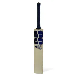 SS Sky Blue English Willow Cricket Bat (Full Sticker)