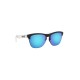 OAKLEY Men UV Protected Blue Lens Round Sunglasses - 0OO9374I93740163 OAKLEY Men UV Protected Blue Lens Round Sunglasses - 0OO9374I93740163