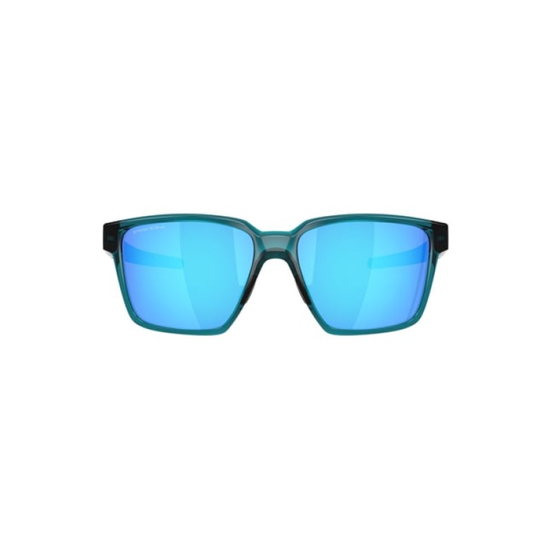 Oakley Unisex UV Protected Blue Lens Rectangle Sunglasses - 0OO943094300357 Oakley Unisex UV Protected Blue Lens Rectangle Sunglasses - 0OO943094300357