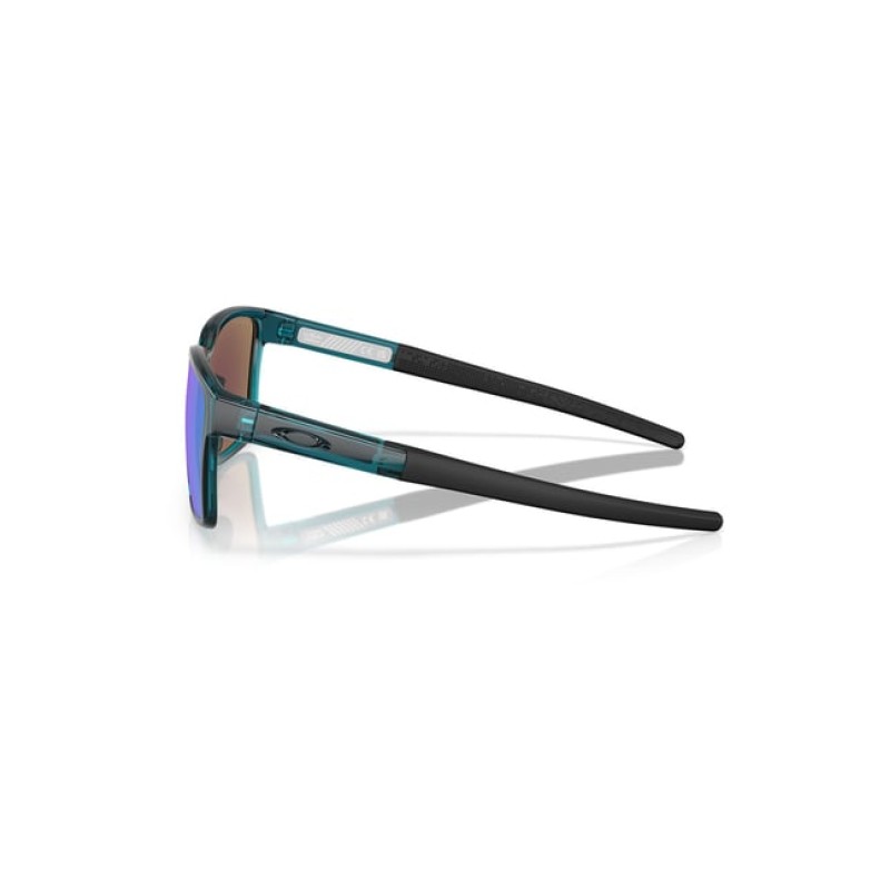 Oakley Unisex UV Protected Blue Lens Rectangle Sunglasses - 0OO943094300357 Oakley Unisex UV Protected Blue Lens Rectangle Sunglasses - 0OO943094300357