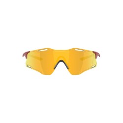 Oakley Unisex UV Protected Gold Lens Rectangle Sunglasses - 0OO9512D95120339 Oakley Unisex UV Protected Gold Lens Rectangle Sunglasses - 0OO9512D95120339