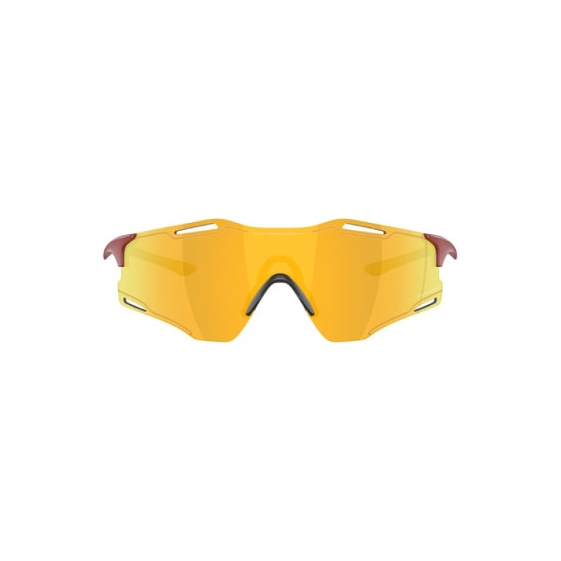 Oakley Unisex UV Protected Gold Lens Rectangle Sunglasses - 0OO9512D95120339 Oakley Unisex UV Protected Gold Lens Rectangle Sunglasses - 0OO9512D95120339