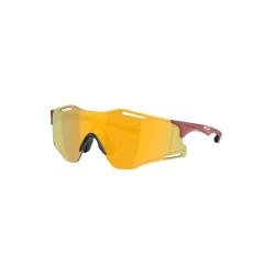 Oakley Unisex UV Protected Gold Lens Rectangle Sunglasses - 0OO9512D95120339