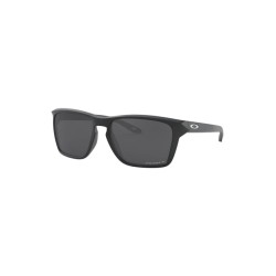 Oakley Grey Polarized Rectangular Sunglasses for Men