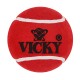 Vicky Cricket Tennis Ball Pack of 6, Maroon Vicky Cricket Tennis Ball Pack of 6, Maroon