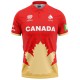 Canada 2024 T20 World Cup Half Sleeves Cricket Fan Jersey - 100% Dryfit Polyester - With Name Personalization